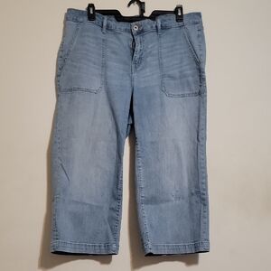 Torrid Wide Leg Crop Pants